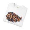 Lion Head Graphic T-Shirt — Colorful Abstract Mane Tee
