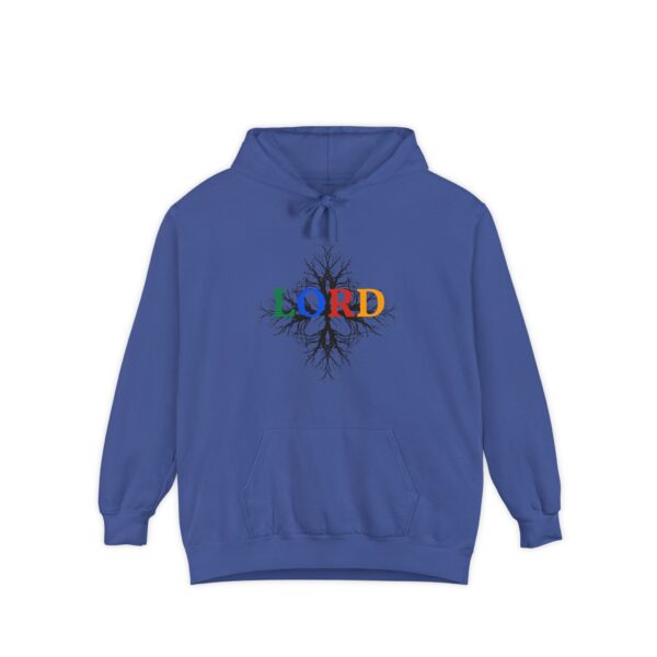 Lord Roots Hoodie — Colorful Tree of Life Christian Pullover