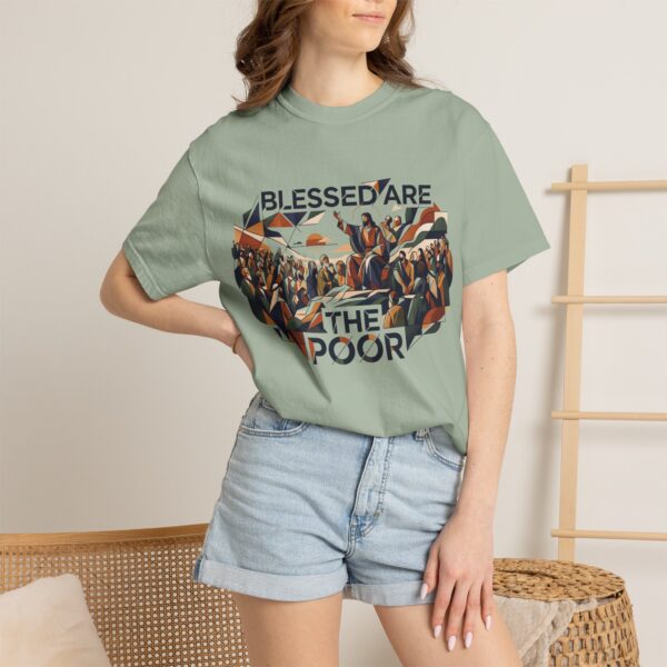 Blessed Are The Poor T-Shirt — Christian Faith Graphic Tee