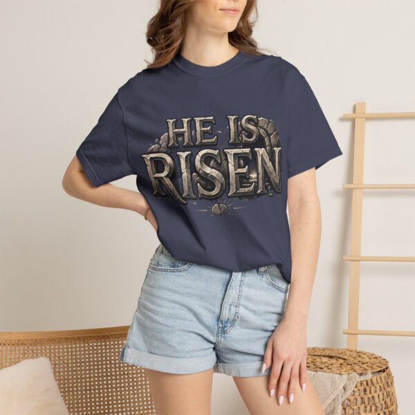 He Is Risen T-Shirt — Religious Christian Tee