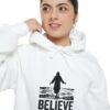 Believe Jesus Walks on Water Hoodie — Vintage Graphic Hoodie