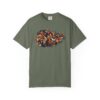 Lion Head Graphic T-Shirt — Colorful Abstract Mane Tee
