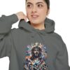 Jesus Portrait Hoodie — Colorful Faith Graphic Pullover