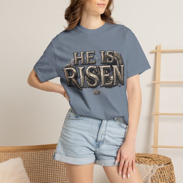 He Is Risen T-Shirt — Religious Christian Tee