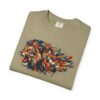 Lion Head Graphic T-Shirt — Colorful Abstract Mane Tee