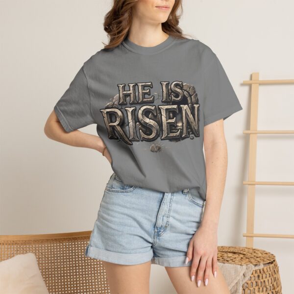 He Is Risen T-Shirt — Religious Christian Tee