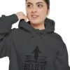 Believe Jesus Walks on Water Hoodie — Vintage Graphic Hoodie