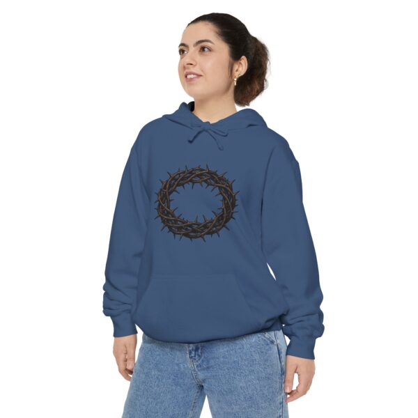18009857148984734383_2048.jpeg Crown of Thorns Graphic Hoodie — Faith-Inspired Minimalist Pullover