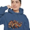 Colorful Lion Hoodie — Abstract Painted Lion Graphic Sweatshirt