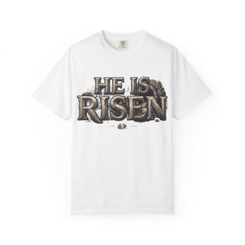 He Is Risen T-Shirt — Religious Christian Tee