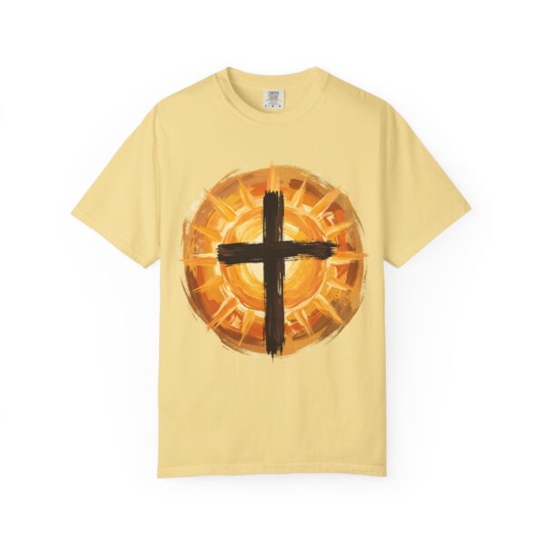 Christian Cross and Sun T-Shirt — Faith Graphic Tee