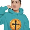 Christian Cross and SunHoodie — Faith Graphic Pullover
