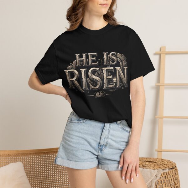 He Is Risen T-Shirt — Religious Christian Tee