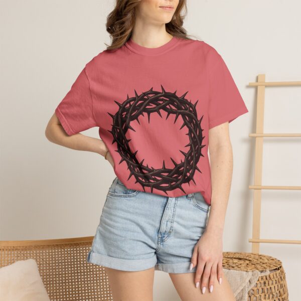 Crown of Thorns Graphic T-Shirt — Minimal Religious Symbol Tee