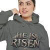 He Is Risen Hoodie — Christian Easter Pullover