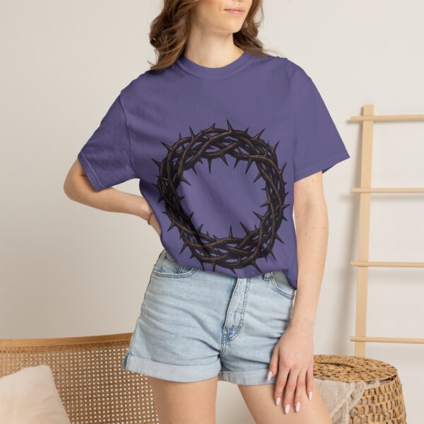 Crown of Thorns Graphic T-Shirt — Minimal Religious Symbol Tee