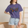 Colorful Angel Wings T-Shirt with Halo — Spiritual Graphic Tee