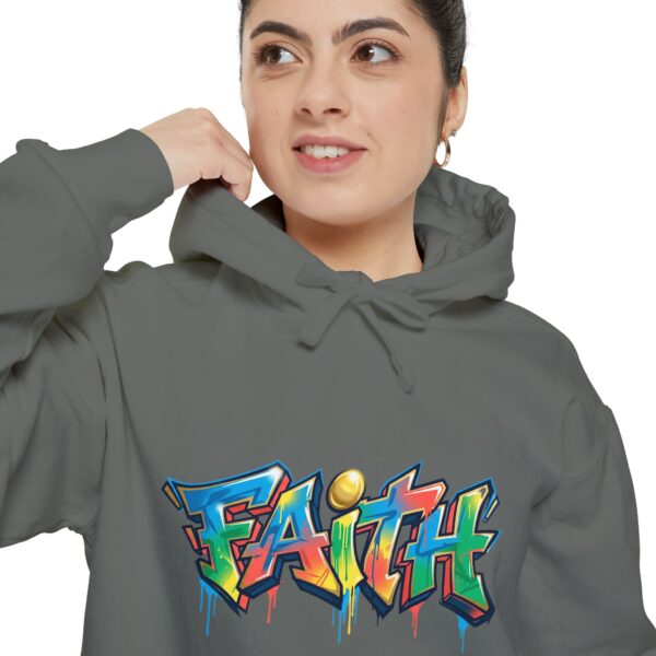 Faith Graffiti Hoodie — Bold Colorstreet Urban Pullover