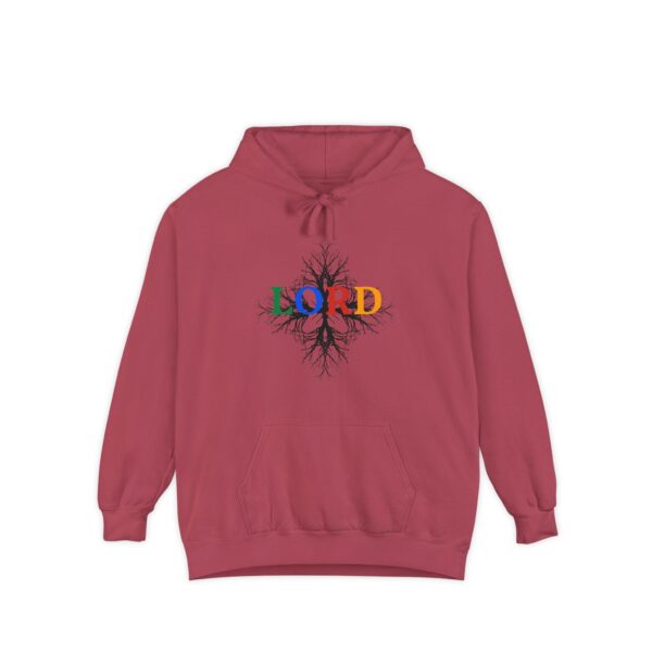 Lord Roots Hoodie — Colorful Tree of Life Christian Pullover