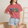 Faith Graffiti T-Shirt — Colorful Street Art Christian Tee