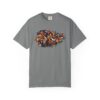 Lion Head Graphic T-Shirt — Colorful Abstract Mane Tee