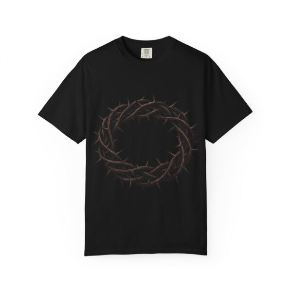 Crown of Thorns Graphic T-Shirt — Minimal Religious Symbol Tee