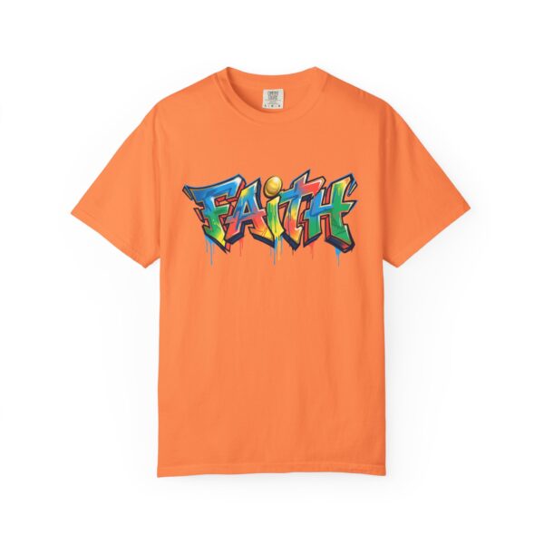 Faith Graffiti T-Shirt — Colorful Street Art Christian Tee