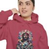 Jesus Portrait Hoodie — Colorful Faith Graphic Pullover