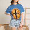 Christian Cross and Sun T-Shirt — Faith Graphic Tee