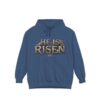 He Is Risen Hoodie — Christian Easter Pullover