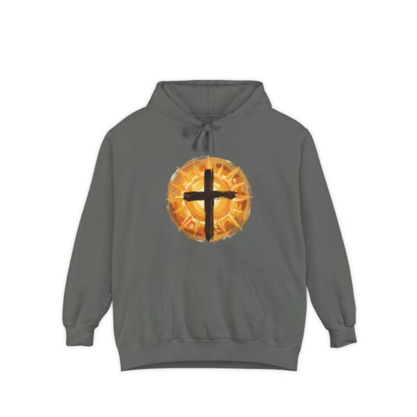 Christian Cross and SunHoodie — Faith Graphic Pullover