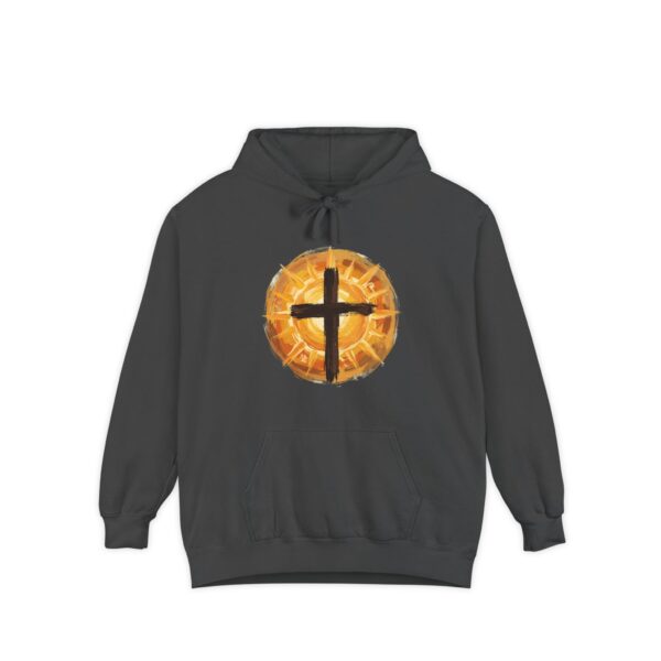 Christian Cross and SunHoodie — Faith Graphic Pullover
