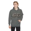He Is Risen Hoodie — Christian Easter Pullover