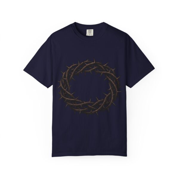 Crown of Thorns Graphic T-Shirt — Minimal Religious Symbol Tee