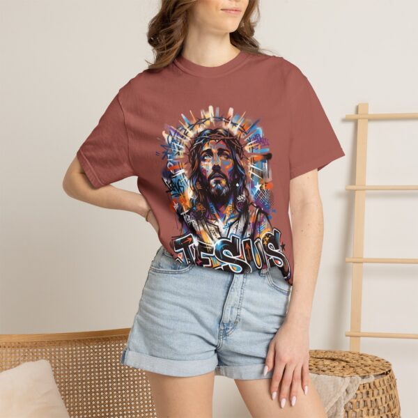Jesus Graffiti T-Shirt — Urban Christian Streetwear Tee