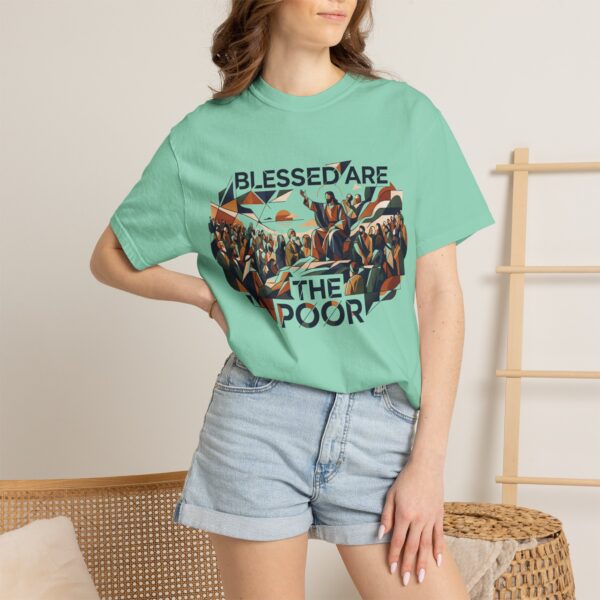 Blessed Are The Poor T-Shirt — Christian Faith Graphic Tee