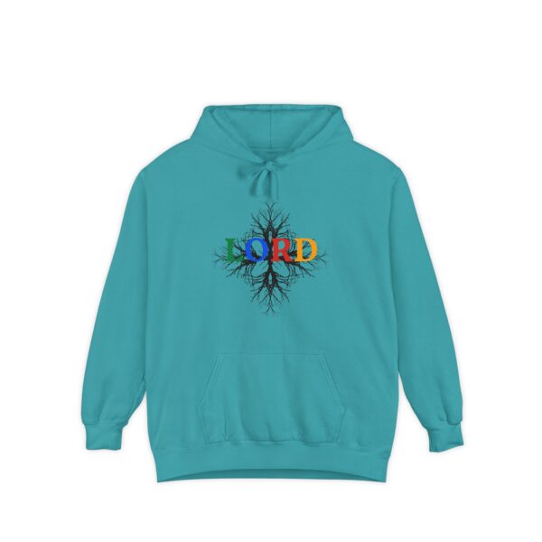 Lord Roots Hoodie — Colorful Tree of Life Christian Pullover