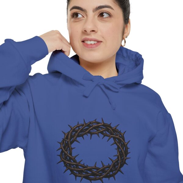 5027880029149628787_2048.jpeg Crown of Thorns Graphic Hoodie — Faith-Inspired Minimalist Pullover