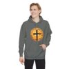 Christian Cross and SunHoodie — Faith Graphic Pullover