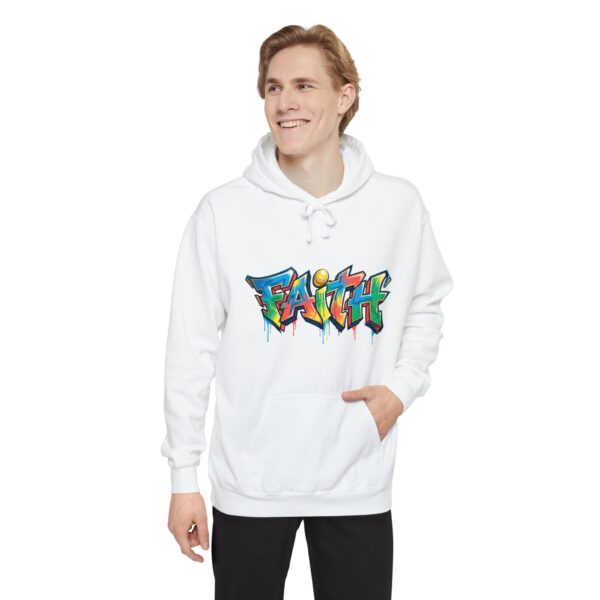 Faith Graffiti Hoodie — Bold Colorstreet Urban Pullover