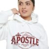 Apostle Hoodie — Vintage Script Religious Pullover