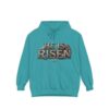 He Is Risen Hoodie — Christian Easter Pullover