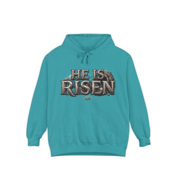 He Is Risen Hoodie — Christian Easter Pullover