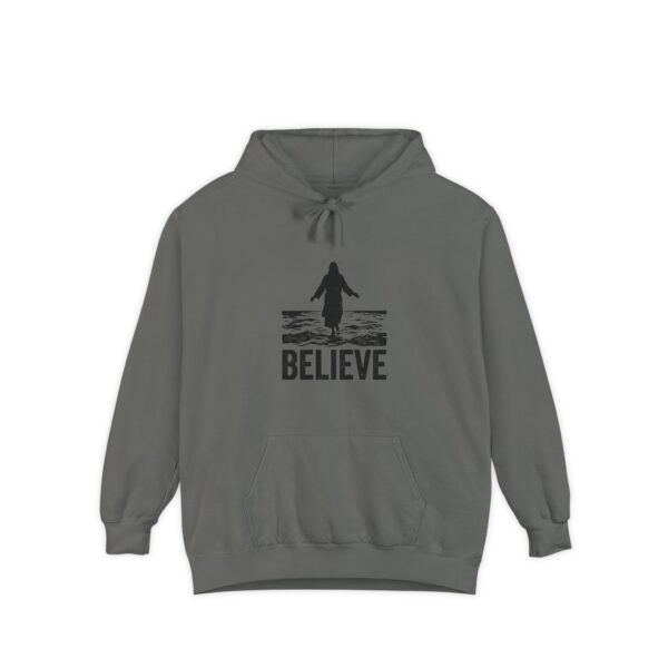 Believe Jesus Walks on Water Hoodie — Vintage Graphic Hoodie