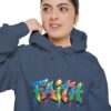 Faith Graffiti Hoodie — Bold Colorstreet Urban Pullover
