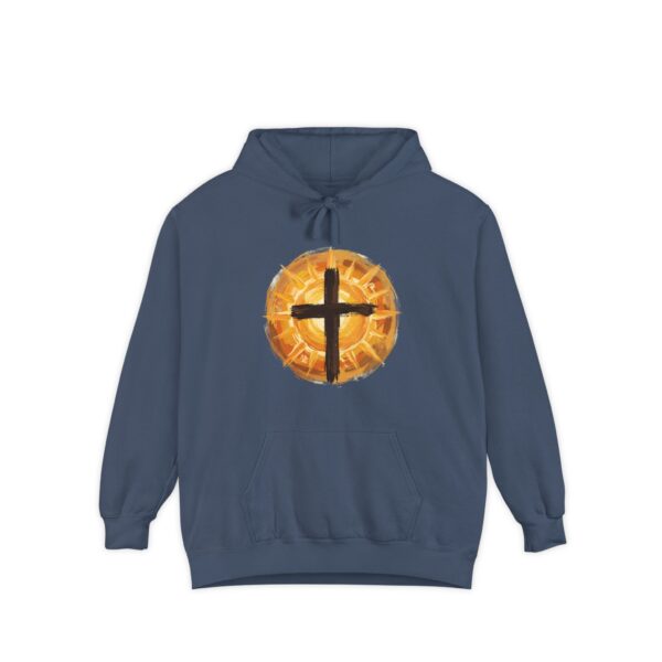 Christian Cross and SunHoodie — Faith Graphic Pullover