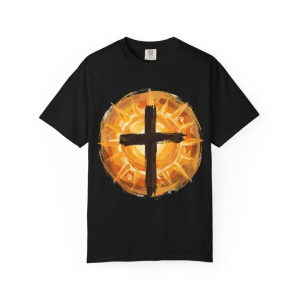 Christian Cross and Sun T-Shirt — Faith Graphic Tee