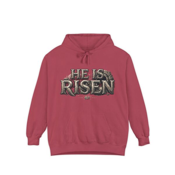 He Is Risen Hoodie — Christian Easter Pullover