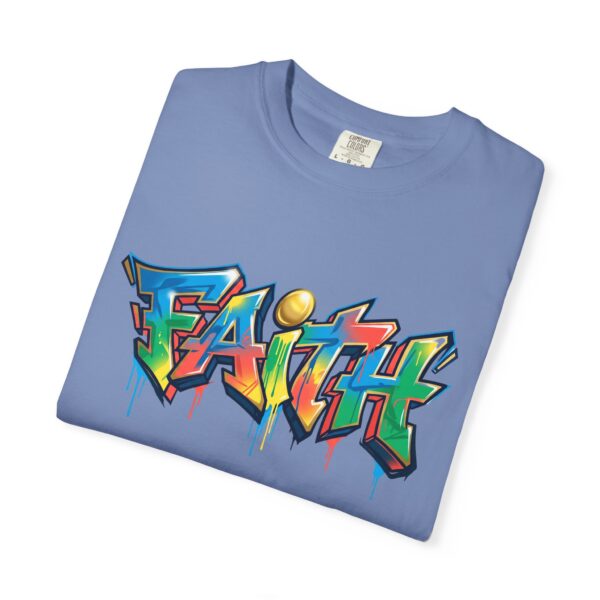 Faith Graffiti T-Shirt — Colorful Street Art Christian Tee