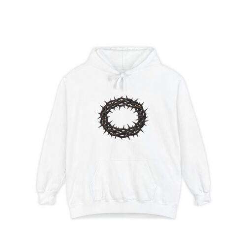 Crown of Thorns Graphic Hoodie — Faith-Inspired Minimalist Pullover